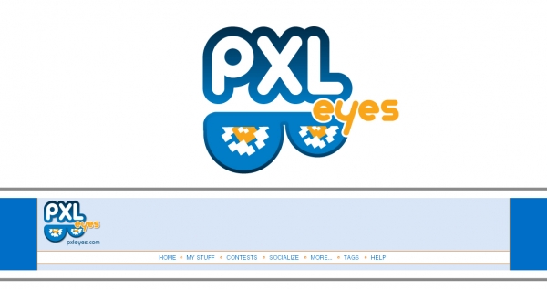 Creation of Web 2.0 - Logo PXLEyes v2.1: Final Result